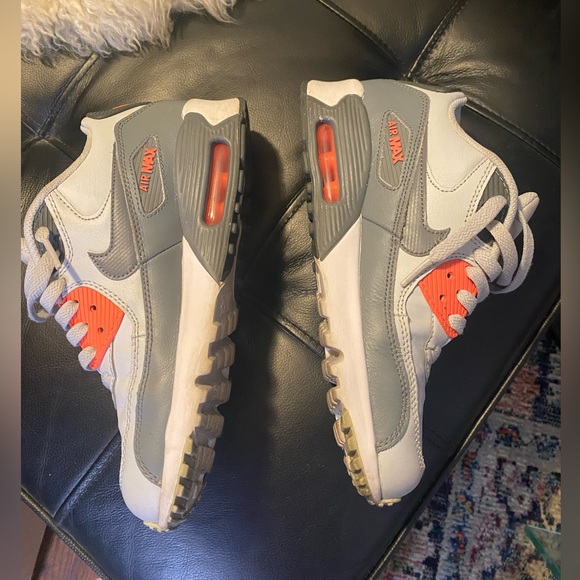 EUC Nike Air Max 90 LTR GS SZ 6/WMNS 7.5 Pure Platinum - Picture 9 of 16